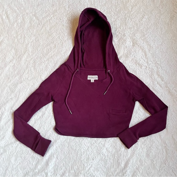 Paragon cropped Verona drawstring hoodie - Picture 2 of 11
